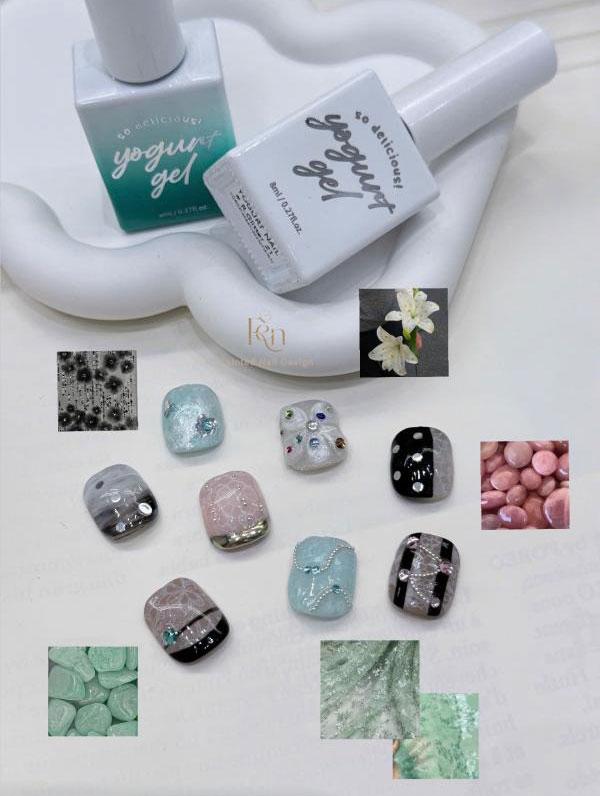 REN NAIL - Painted Nail Design