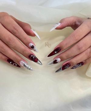 REN NAIL - Painted Nail Design