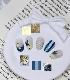 REN NAIL - Painted Nail Design