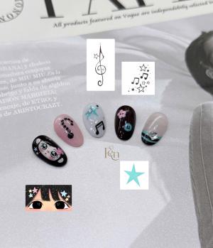 REN NAIL - Painted Nail Design
