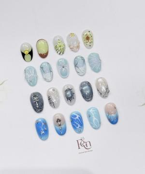 REN NAIL - Painted Nail Design